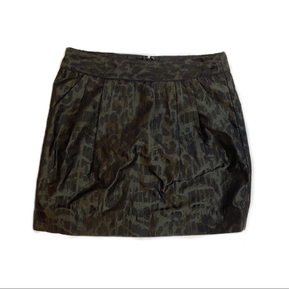 Gap Petite Women’s Fashion Dark Green Mini Skirt